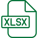 XLSX spreadsheet supported for AI extraction
