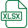XLSX spreadsheet supported for AI extraction